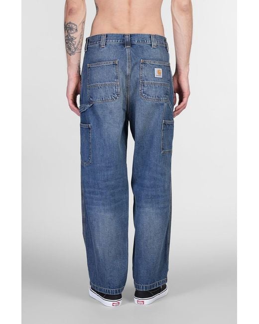 Carhartt Blue Og Single Knee Pant Jeans for men