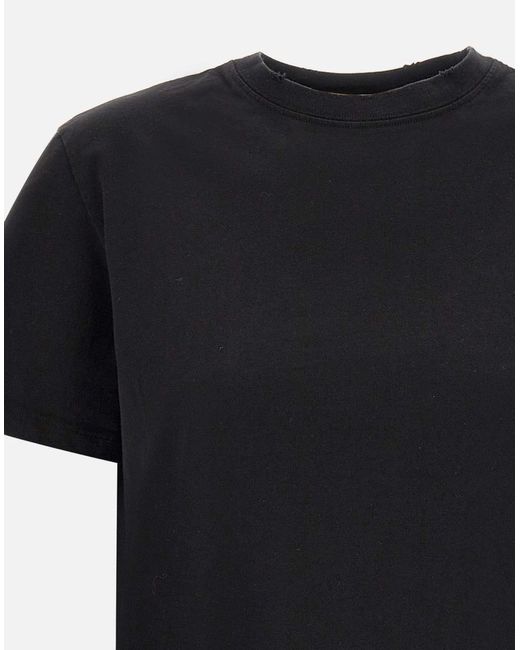 Golden Goose Deluxe Brand Black T-Shirts And Polos