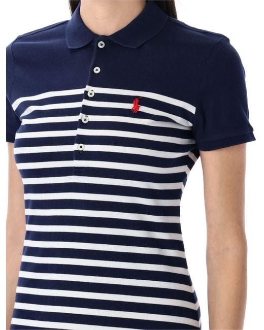 Polo Ralph Lauren Blue Polo Shirt Dress