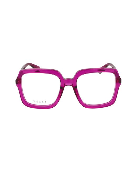 Gucci Pink Eyeglasses