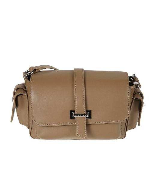 Hogan Brown Shoulder Bags