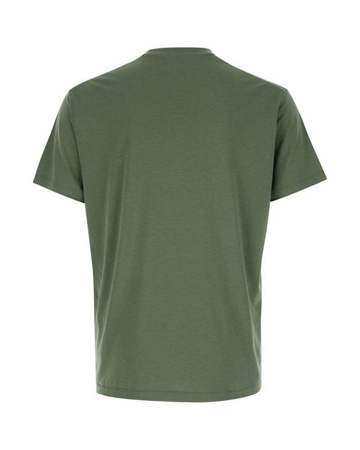 Tom Ford Green Crewneck T-Shirt for men