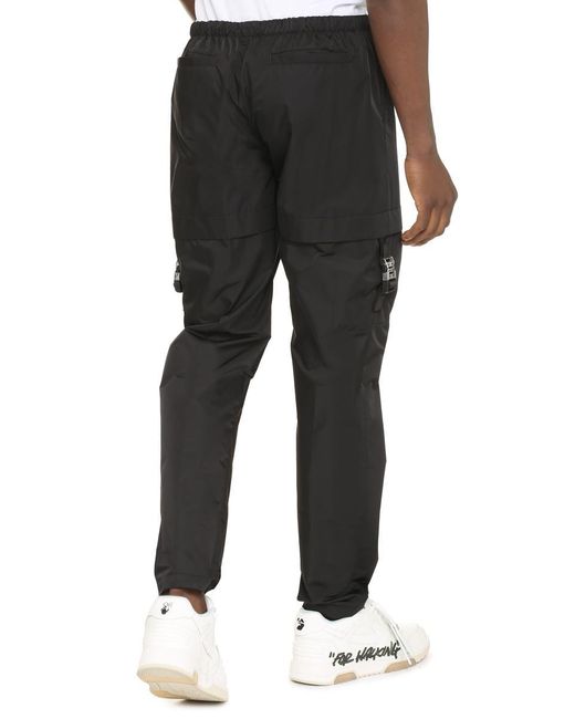 Givenchy Black Cargo Trousers for men