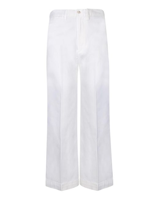 Polo Ralph Lauren White Trousers