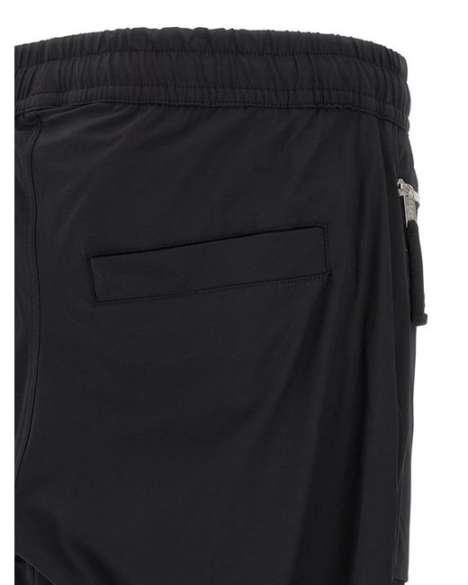 Thom Krom Black Technical Fabric Joggers for men