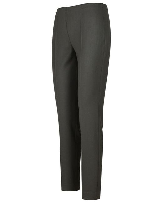 P.A.R.O.S.H. Gray 'Liliuxy' Wool Blend Pants