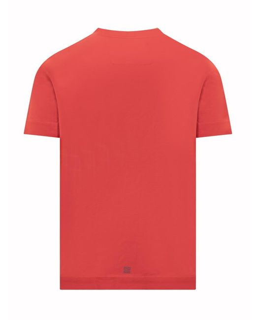 Givenchy Red T-shirt for men