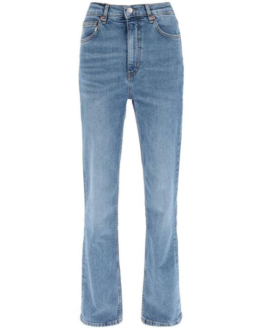 Boss Blue 'the Ada' Straight Jeans