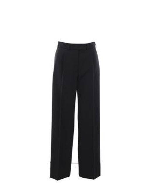 The Row Black Trousers