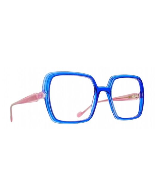 Caroline Abram Blue Kacey Eyeglasses