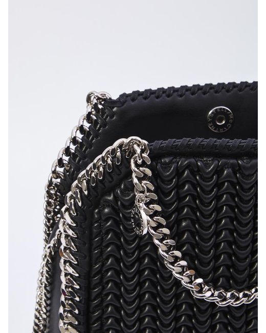 Stella McCartney Black Mini Falabella Tote Bag