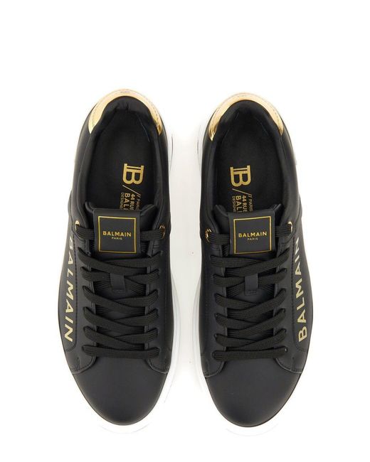 Balmain Black B-Court Sneaker
