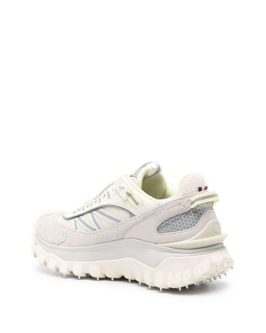 Moncler White 'Trailgrip' Sneakers