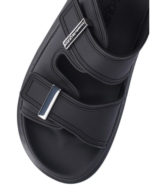 Alexander McQueen Black Sandals for men