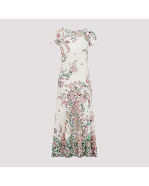 Etro Knit Midi Dress | Lyst