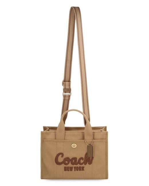 COACH Brown Cargo Tote Bag