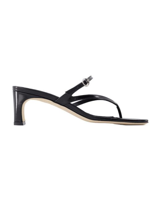 Aeyde Black Giselle Sandals