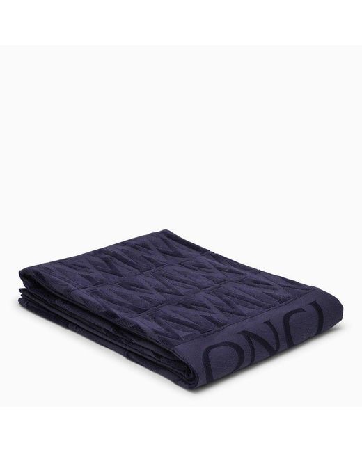 Moncler Blue Towels
