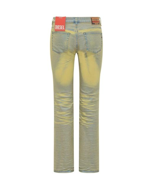 DIESEL Green Straight Jeans 1989 D-mine 068kl