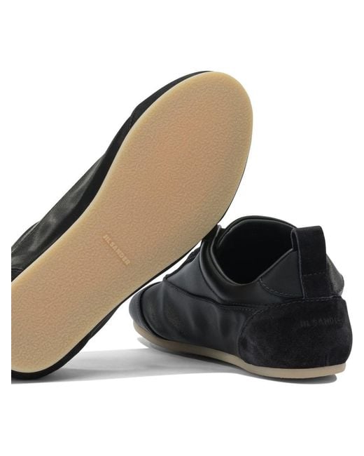 Jil Sander Black "Etage" Sneakers