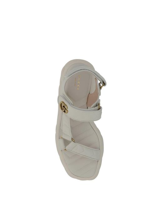 Gucci White Sandals