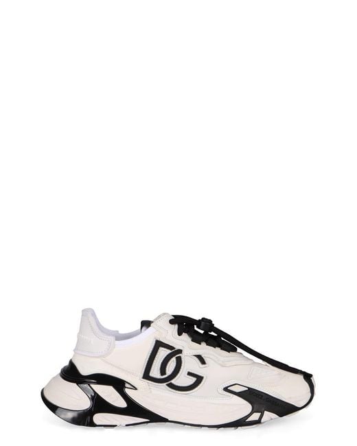 Dolce & Gabbana Black Day Faster Low-Top Sneakers