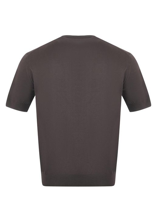 FILIPPO DE LAURENTIIS Gray T-Shirts And Polos for men