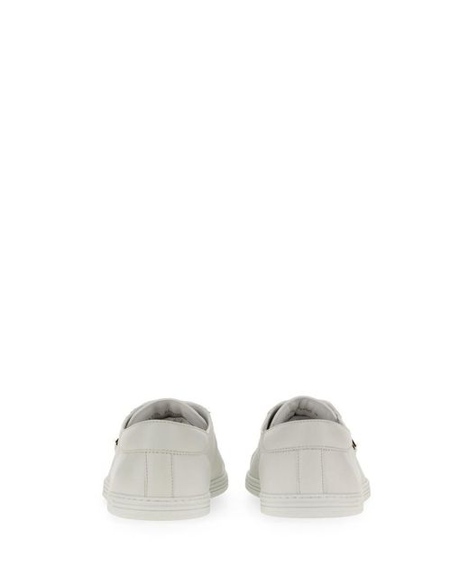 Dolce & Gabbana White Sneaker Saint Tropez for men