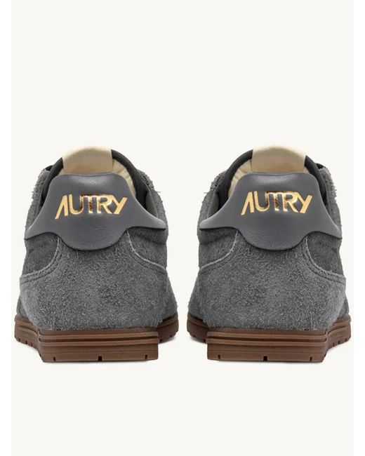 Autry Gray Windspin Low Shoes for men