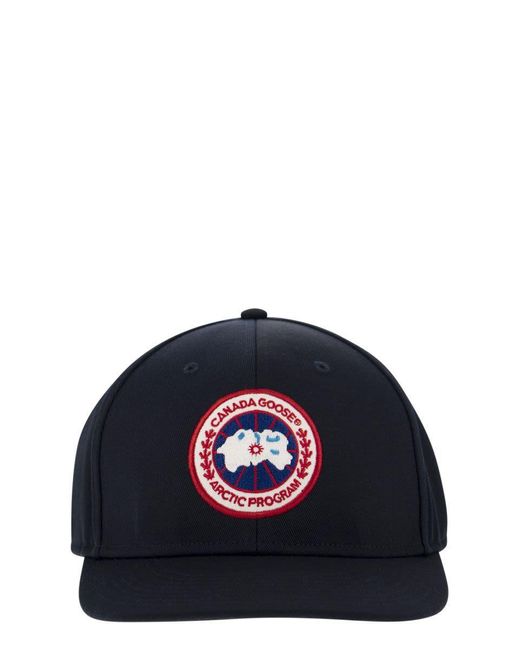 Canada Goose Blue Adjustable - Hat With Visor for men