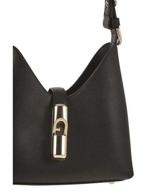 Furla Black Hobo