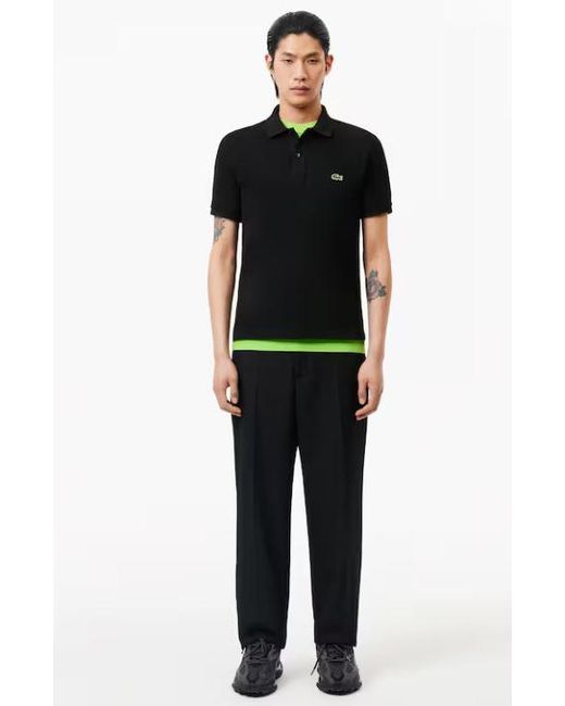 Lacoste Black T-Shirt And Polo Shirt for men