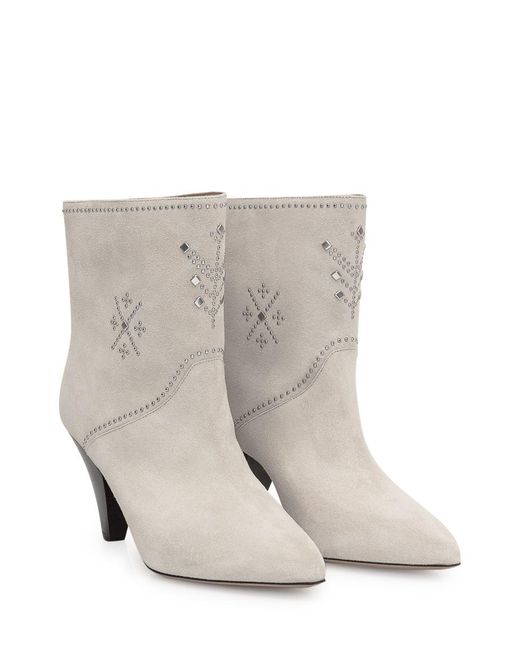 Isabel Marant Natural Loline Boots