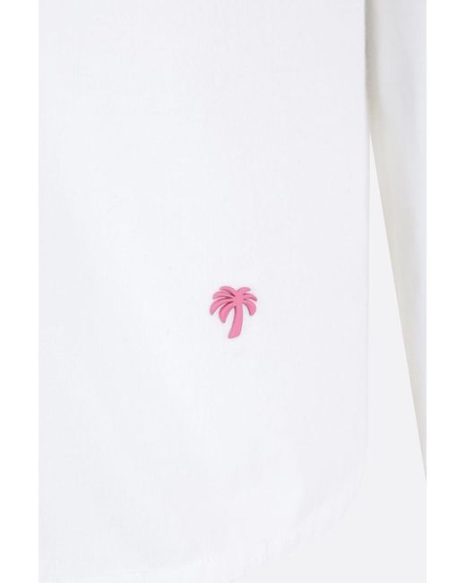 Palm Angels White Shirts
