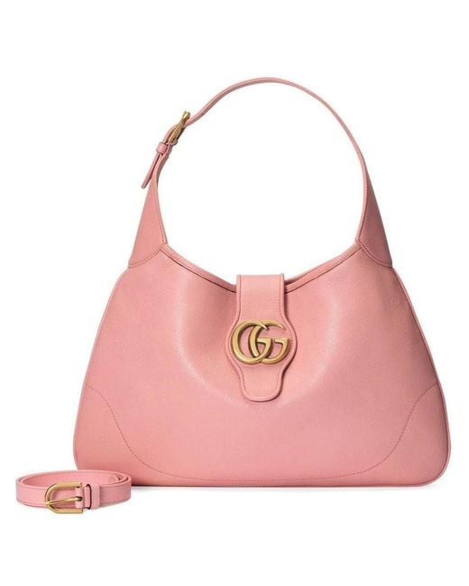 Gucci Pink Shopping Bags
