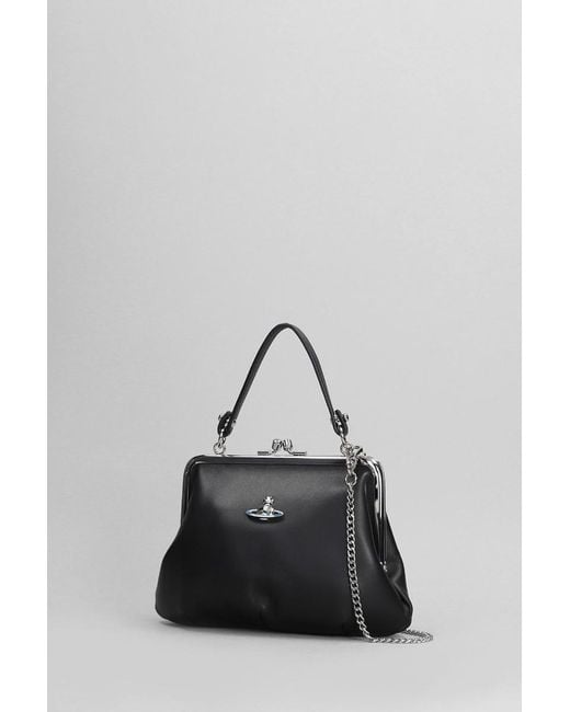 Vivienne Westwood Black Granny Hand Bag