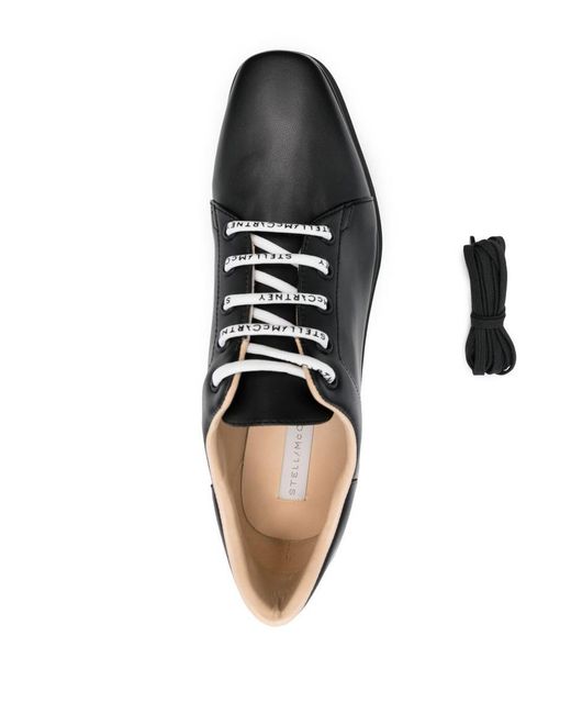Stella McCartney Black Sneak-Elyse Platform Sneakers