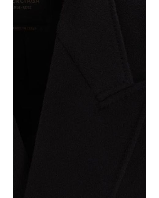 Balenciaga Black Coats for men