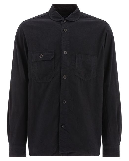 Junya Watanabe Black Flannel Shirt for men