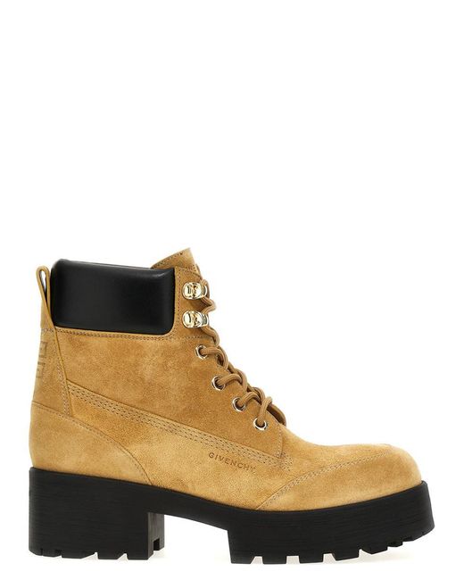 Givenchy Black 'Trekker' Ankle Boots