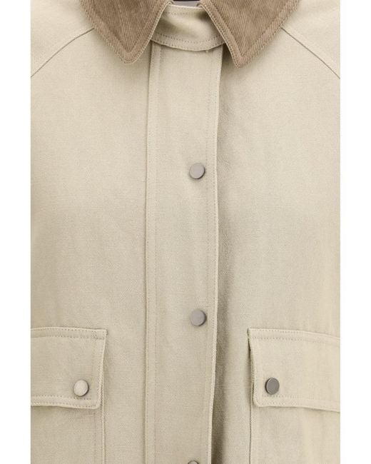 Brunello Cucinelli Natural Jackets