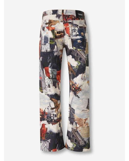 Off-White c/o Virgil Abloh Gray Flared Jeans for men