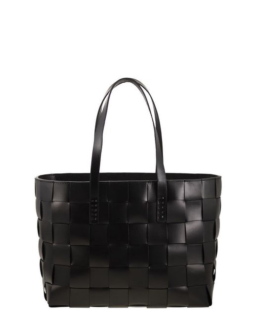 Dragon Diffusion Japan Tote - Woven Leather Bag in Black | Lyst UK