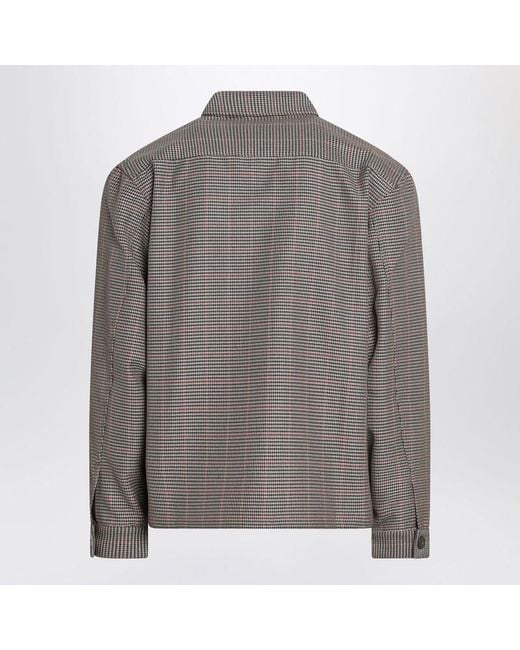 Brain Dead Gray Zip Jacket Brooks Brothers X for men