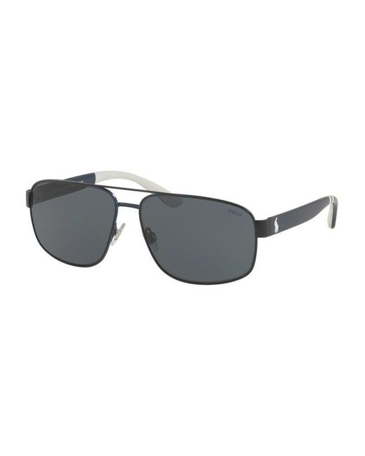 Polo Ralph Lauren Gray Sunglasses for men