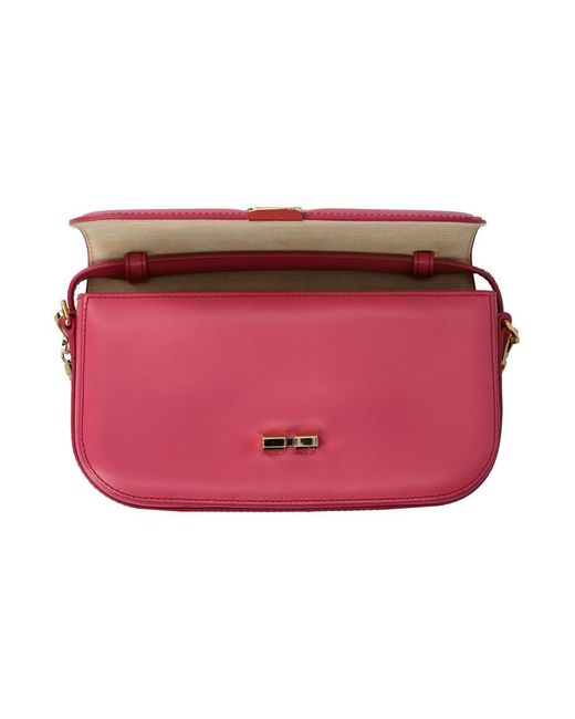 A.P.C. Pink Clutch Grace With Chain