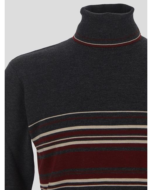 Dolce & Gabbana Black Sweaters for men