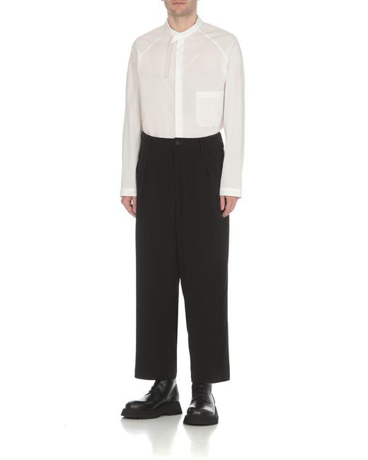 Yohji Yamamoto Pour Homme Trousers Black for men