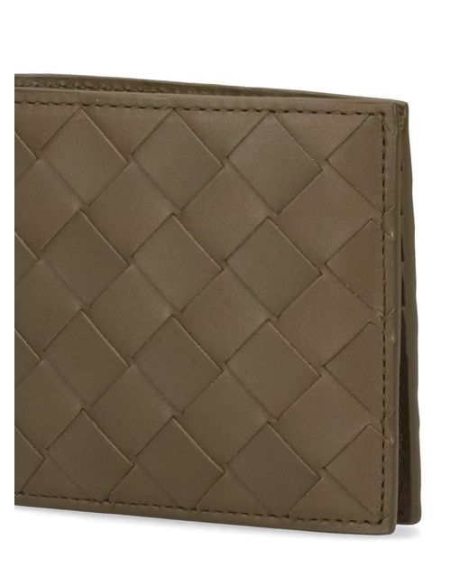 Bottega Veneta Green Bi-fold Wallet for men