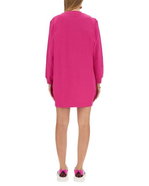 Moschino Pink Knit Dress